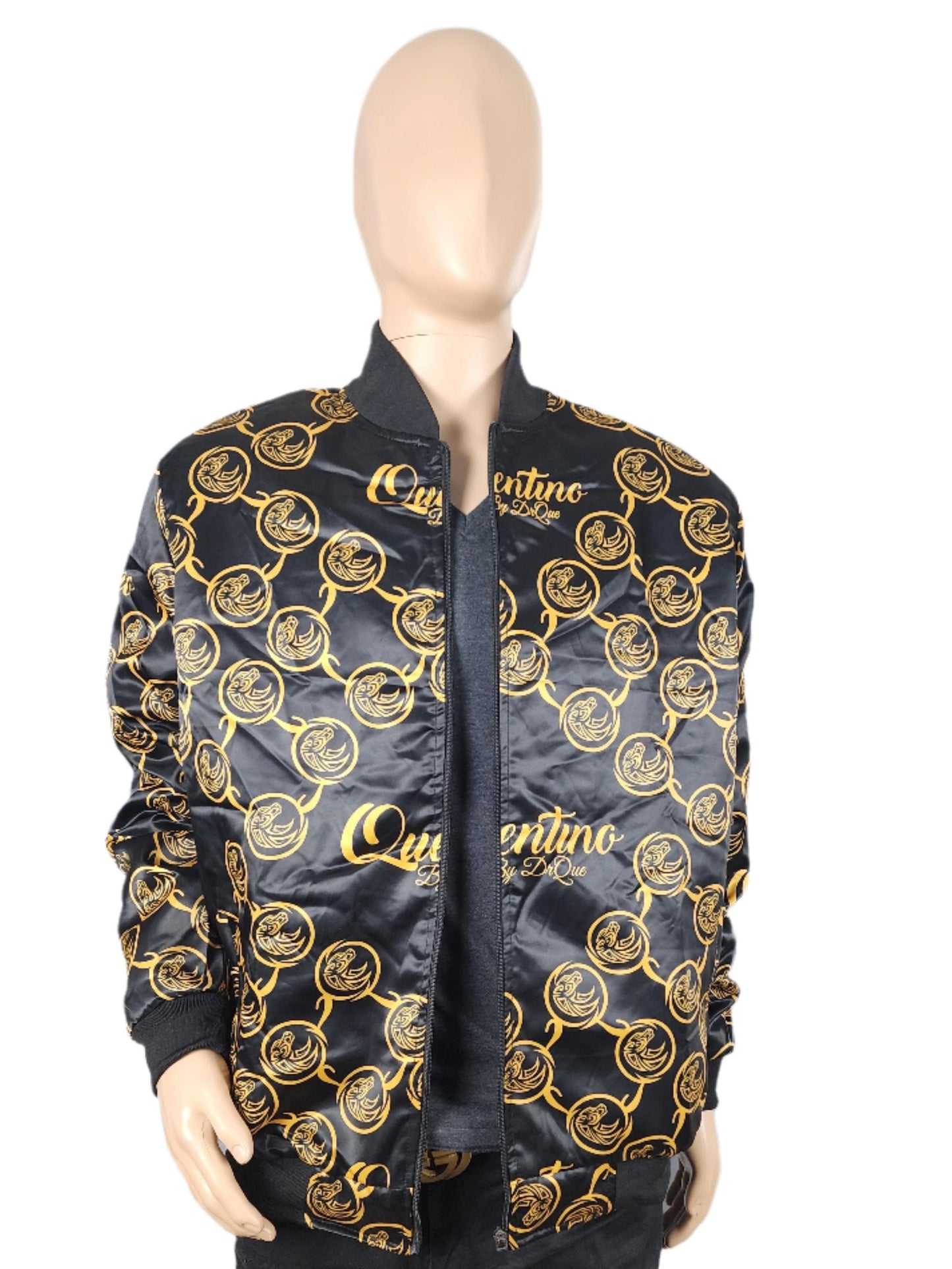 Quentino Black Silk Breeze Jacket