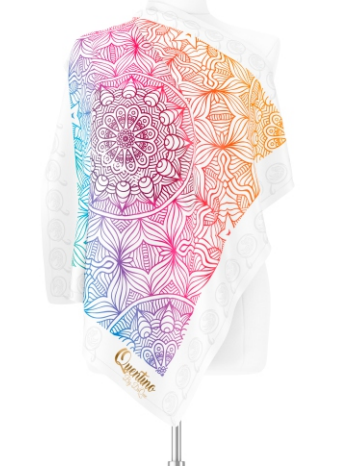 Serene Seas Silk Scarf